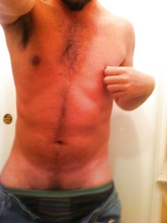 Ragazzo bull si diverte a fotografarsi (about me)