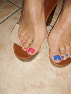 i piedini di mia moglie DIANA