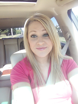 Selfie di una porcona americana