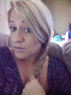 Selfie di una porcona americana