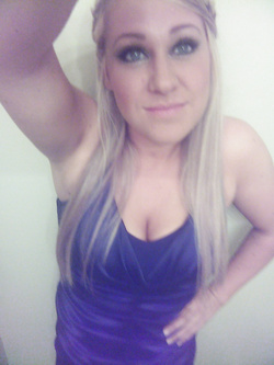 Selfie di una porcona americana