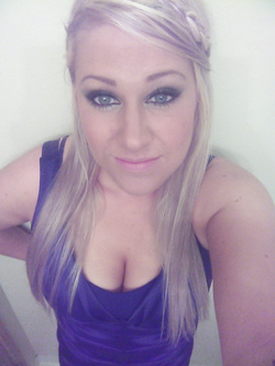 Selfie di una porcona americana