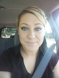 Selfie di una porcona americana