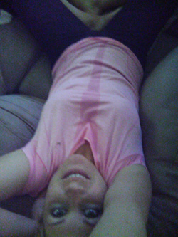 Selfie di una porcona americana