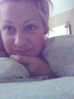 Selfie di una porcona americana