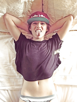 Selfie hot di una bella figa