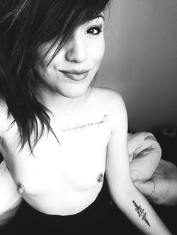 Selfie hot di una bella figa