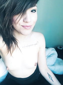 Selfie hot di una bella figa