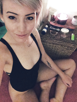 Selfie hot di una bella figa