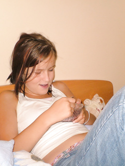 Foto hot di una giovane porca