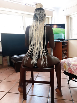 Ragazza nera stupenda di instagram