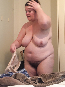 Exposed Unaware BBW Wife Sal Taking Off Bra And Panties