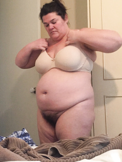 Exposed Unaware BBW Wife Sal Taking Off Bra And Panties