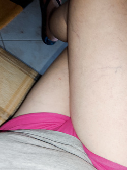 Le mie cosce e il mio culo