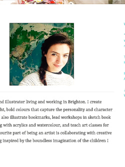 Busty Artist and Illustrator Lily Webb exposed 2