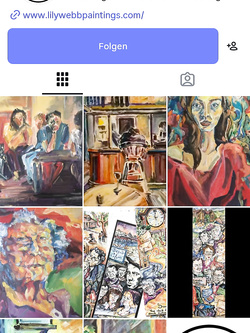 Busty Artist and Illustrator Lily Webb exposed 3